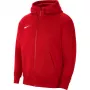Nike Park 20 Fleece Pilna rāvējslēdzēja kapuce University Red CW6891-657