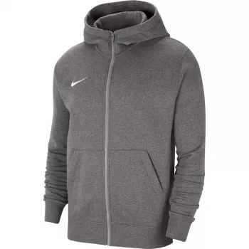 Nike Park 20 vīriešu flīsa pilna rāvējslēdzēja kapuce tumši pelēka raiba CW6891-071