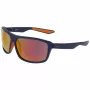 NIKE PremierStride vīriešu saulesbrilles - matēti melna, dūmu pelēkas lēcas, 63 mm