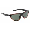 NIKE Unisex MAVERICKFIERC Saulesbrilles - Melna/Pelēka - 60/15/145 mm