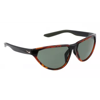 NIKE Unisex MAVERICKFIERC Saulesbrilles - Melna/Pelēka - 60/15/145 mm