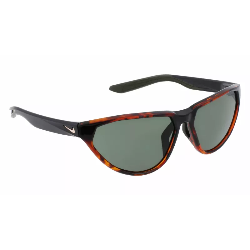 NIKE Unisex MAVERICKFIERC Saulesbrilles - Melna/Pelēka - 60/15/145 mm
