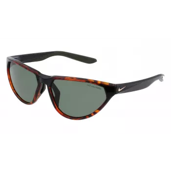 NIKE Unisex MAVERICKFIERC Saulesbrilles - Melna/Pelēka - 60/15/145 mm