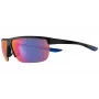 NIKE Unisex NIKETEMPESTSE Saulesbrilles - 67/12/122 mm - Matēts Melns Rāmis, Dūmu Pelēkas Lēcas