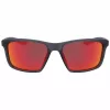 NIKE Valiant MFJ19 Unisex saulesbrilles - melns rāmis, pelēkas lēcas 60/17/135 mm