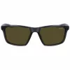 NIKE VALIANTECW464 Unisex saulesbrilles - Sportisks taisnstūra rāmis, 60 mm lēcas, 100% UV aizsardzība