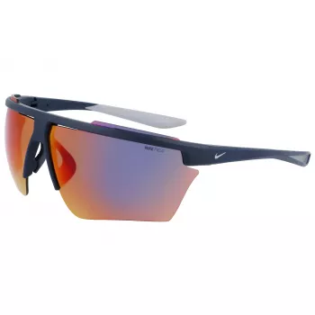 Nike Windshield Pro Saulesbrilles - Matēti Melna/Tumši Pelēka - 80 mm lēca