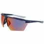 Nike Windshield Pro Saulesbrilles - Matēti Melna/Tumši Pelēka - 80 mm lēca