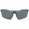 Nike Windshieldeli Unisex Sporta Saulesbrilles - Melns Rāmis Pelēkas Lēcas 60/13/130 mm