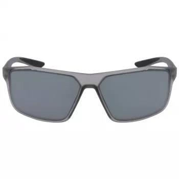 NIKE WINDSTORMC46 Vīriešu sporta saulesbrilles - Matēti melna/melna - 65 mm lēcas - 100% UV aizsardzība