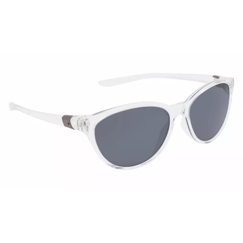 NIKE Women Citypersonad Saulesbrilles - Melns Rāmis, Pelēkas Lēcas, 57mm