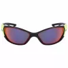 Nike Zoneed saulesbrilles matēti melnas pelēkas 66mm vīriešu sporta