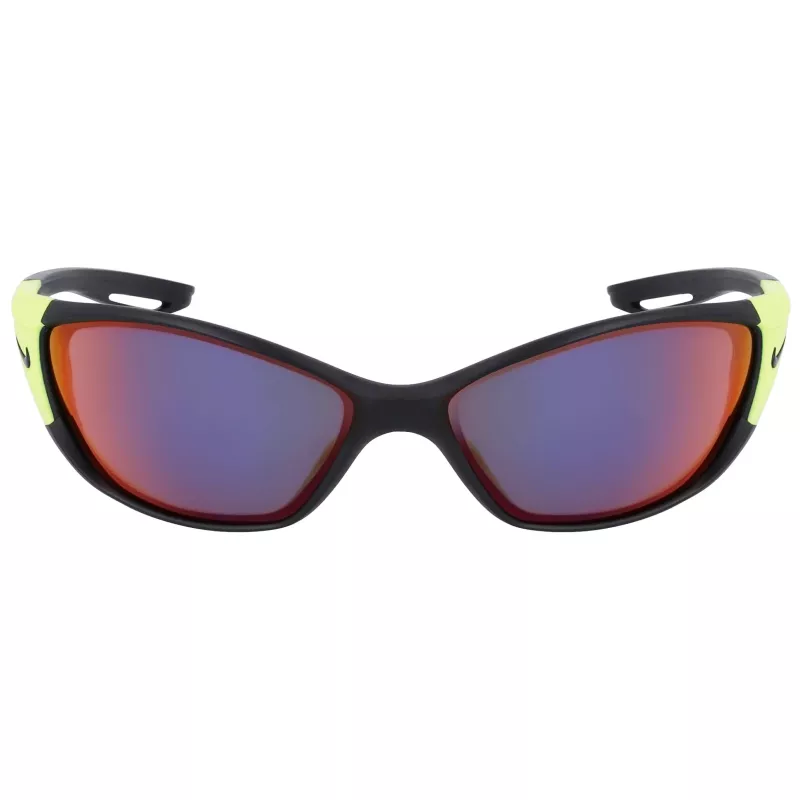 Nike Zoneed saulesbrilles matēti melnas pelēkas 66mm vīriešu sporta