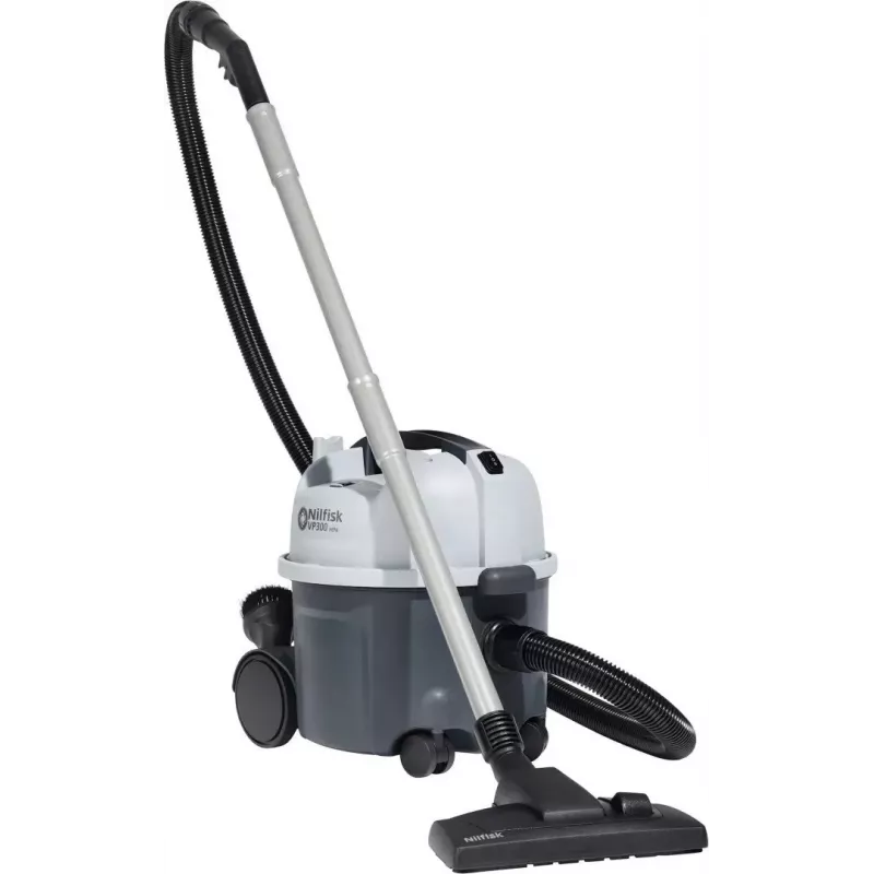 Nilfisk 107421157 Sausais putekļsūcējs no pārstrādātas plastmasas, 800 W, 10 L, 69 dB, 10 m vads