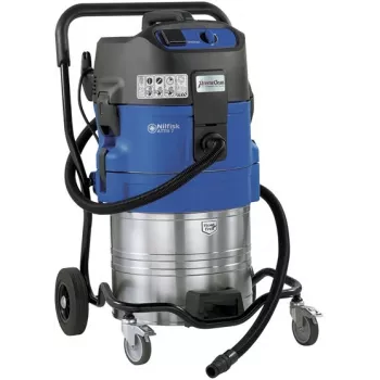 Nilfisk ATTIX 761-21 XC Slapjās un sausās uzkopšanas putekļsūcējs 70L Nerūsējošais tērauds 1200W Melns/Zils