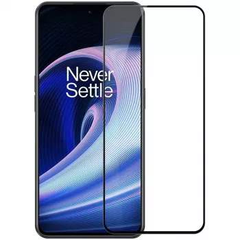 Nillkin Amazing CP+PRO Ultra-Plāns Rūdīta Stikla Ekrāna Aizsargs OnePlus Ace, 0.2 mm Rāmis, 9H Cietība, Melns