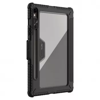 Nillkin Bumper Leather Case Pro maciņš Samsung Galaxy Tab S9 - Melns