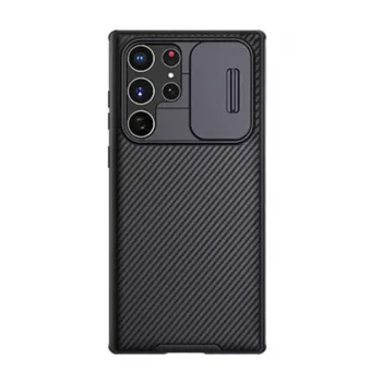 Nillkin CamShield Pro Maciņš Samsung Galaxy S22 Ultra (Melns)
