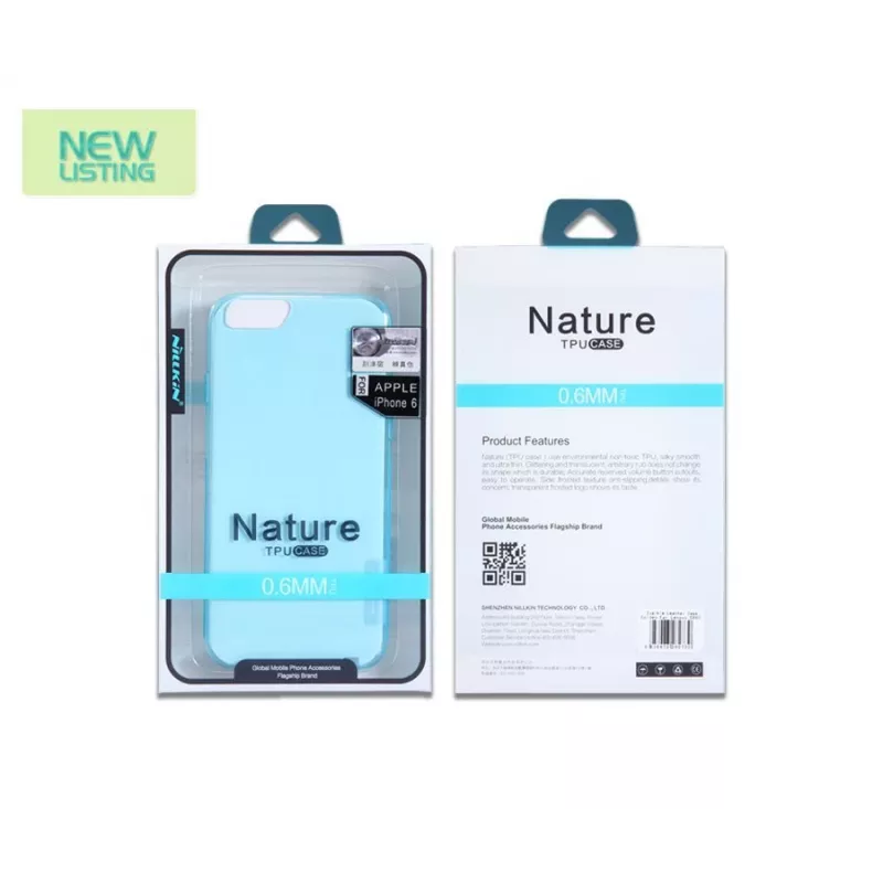 Nillkin Nature TPU aizmugurējais vāciņš Xiaomi Redmi Note 4 / Note 4X - Pelēks