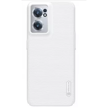 Nillkin Super Frosted Shield aizmugures vāciņš OnePlus Nord CE 2 5G - Balts