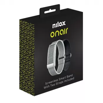 Nilox OnAir Screenless Band Silver/Black