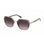 Nina Ricci Sieviešu kaķacsveida saulesbrilles SNR359540C19 - Spīdīgs melns rāmis, pelēki gradienta lēcas, 54/20/140 mm