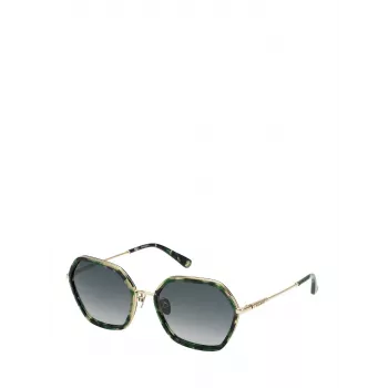 NINA RICCI Sieviešu saulesbrilles SNR268-56092I Brūna Havana Tauriņveida Acetāts