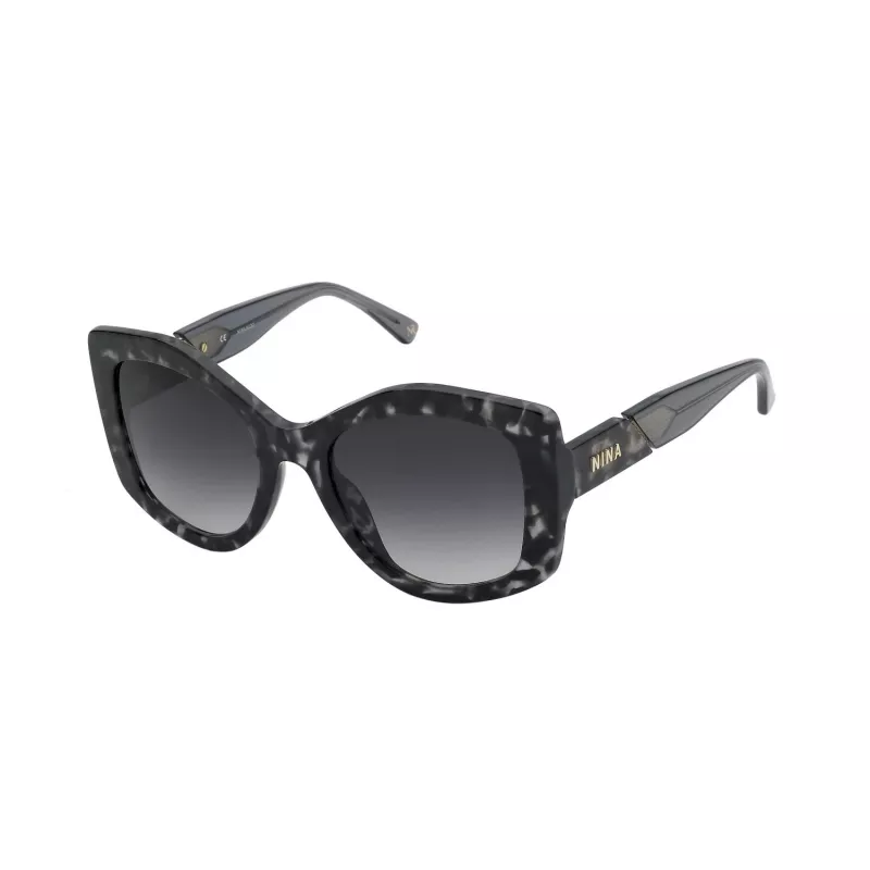 NINA RICCI Sieviešu saulesbrilles SNR31753096N Brūnas/Zelta 53mm
