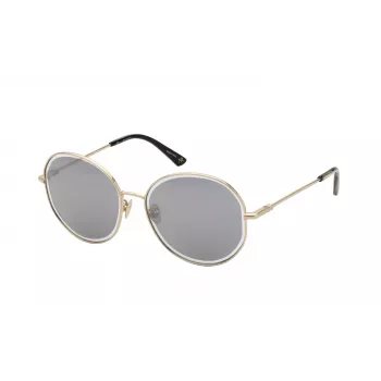 NINA RICCI Sieviešu saulesbrilles SNR320M58300Y Butterfly Acetāta rāmis Pelēks Gradienta lēcas 58mm