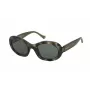 NINA RICCI Sieviešu saulesbrilles SNR321520P66 Havana Brūns Acetāta Rāmis Gradienta Pelēkas Lēcas 52mm
