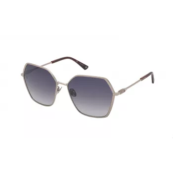 Nina Ricci Sieviešu Saulesbrilles SNR327590A39 - Acetāta Rāmis, UV400 Aizsardzība, 59 mm Lēca