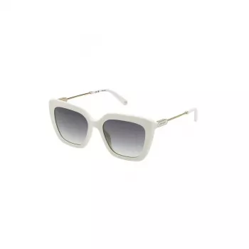 NINA RICCI Sieviešu saulesbrilles SNR379543GFG - Zelts rāmis, Gradienta brūnas lēcas, 54mm