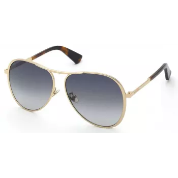 Nina Ricci Sieviešu saulesbrilles SNR407-590300 - Acetāta rāmis, UV400 aizsardzība, 59 mm lēcas