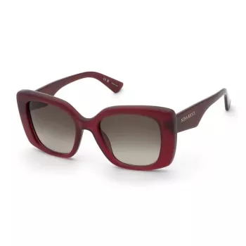 NINA RICCI Sieviešu saulesbrilles SNR439-5309GR Pelēkas Ģeometrisks tauriņš