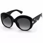 NINA RICCI Sieviešu saulesbrilles SNR440S570700 - Tauriņveida acetāta rāmis ar gradienta pelēkām lēcām