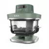 Ninja AS090EUGN 5-in-1 XL stikla gaisa fritieris Crispi Pro, 5,7 L, 2050 W, sūnu zaļš
