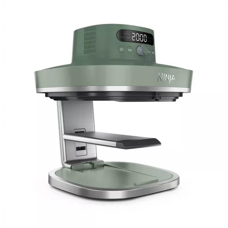Ninja AS090EUGN 5-in-1 XL stikla gaisa fritieris Crispi Pro, 5,7 L, 2050 W, sūnu zaļš