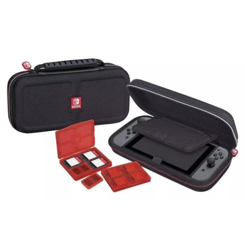 Nintendo Game Traveler Deluxe ceļojumu soma Nintendo Switch un OLED – melna