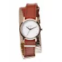 NIXON Sieviešu pulkstenis A403-1749-00 26mm rozā zelta toņa nerūsējošais tērauds un taupe āda