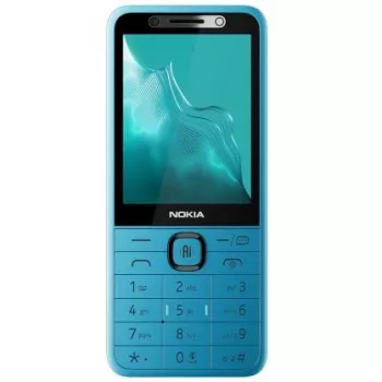 Nokia 235 4G (2026) Blue Dual-SIM viedtālrunis ar 2,8 collu displeju, 2MP kameru, USB-C, Bluetooth 5.0, bezvadu FM radio, 1450mAh akumulatoru
