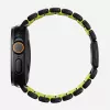 NOMAD Stratos Band - Titāna aproce Apple Watch 49mm ar FKM (Melnais titāns, Volt FKM)