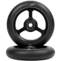 North Index Pro Scooter Riteņi 2 gab. – 110mm 88A High-Rebound Uretāns, ABEC 9 gultņi (Melns/Melns)