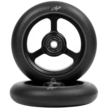 North Index Pro Scooter Riteņi 2-Pack Melns-Balts 110mm 88A