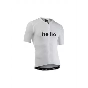 NORTHWAVE Blade Hello Goodbye Īsās piedurknes riteņbraukšanas krekliņš balts M