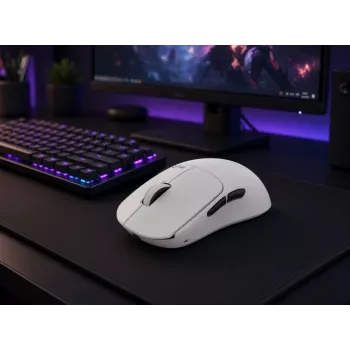 Nubi Mouse NM1 bezvadu balta pele