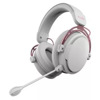 Nubi NH1 vadu virsauss austiņas ar noņemamu mikrofonu, 50mm draiveri, 3,5mm ligzda, rozā zelts