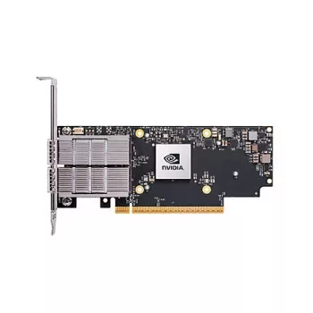 NVIDIA ConnectX-7 HHHL adaptera karte 200GbE divu portu QSFP56 PCIe 4.0 x16