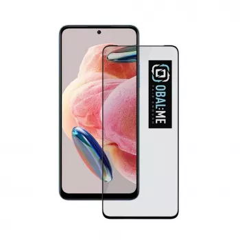 OBAL:ME 5D stikla ekrāna aizsargs Xiaomi Redmi 13 4G melns