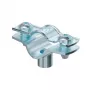 OBO ASG 732 12 G Distances skava ar M6 vītnes savienojumu, saspiešanas diapazons 10-12 mm, tērauds, elektrogalvanizēts