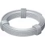 OBO BETTERMANN cinkota tērauda stiepļu trose 5mm x 10m, 6x7 konstrukcija, DIN 3055, 14,7 kN pārrāvuma slodze (5303222)